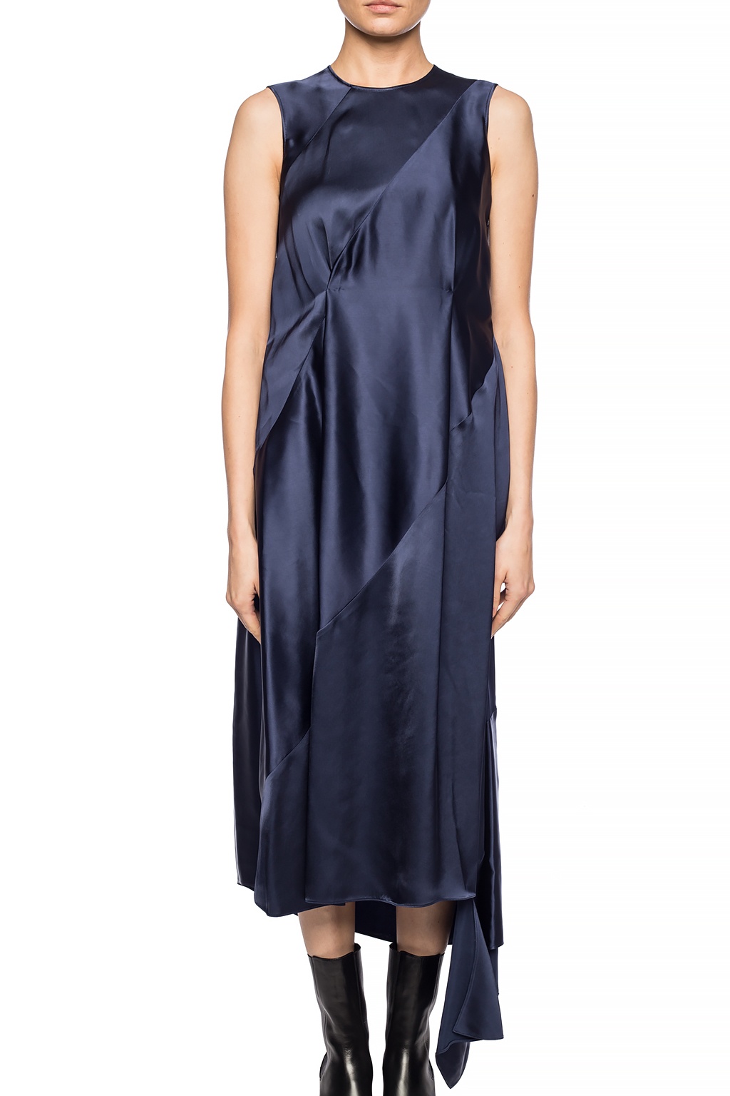 ワンピース LOEWE SILK ASYMMETRIC DRESS Asymmetrical dress with cut - out Loewe - Loewe KOBIETY